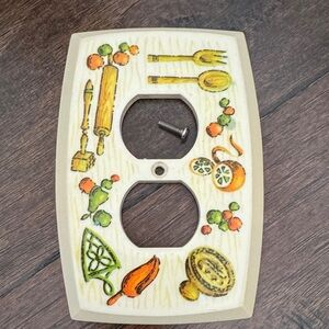 Vintage Hard Plastic Light Cover